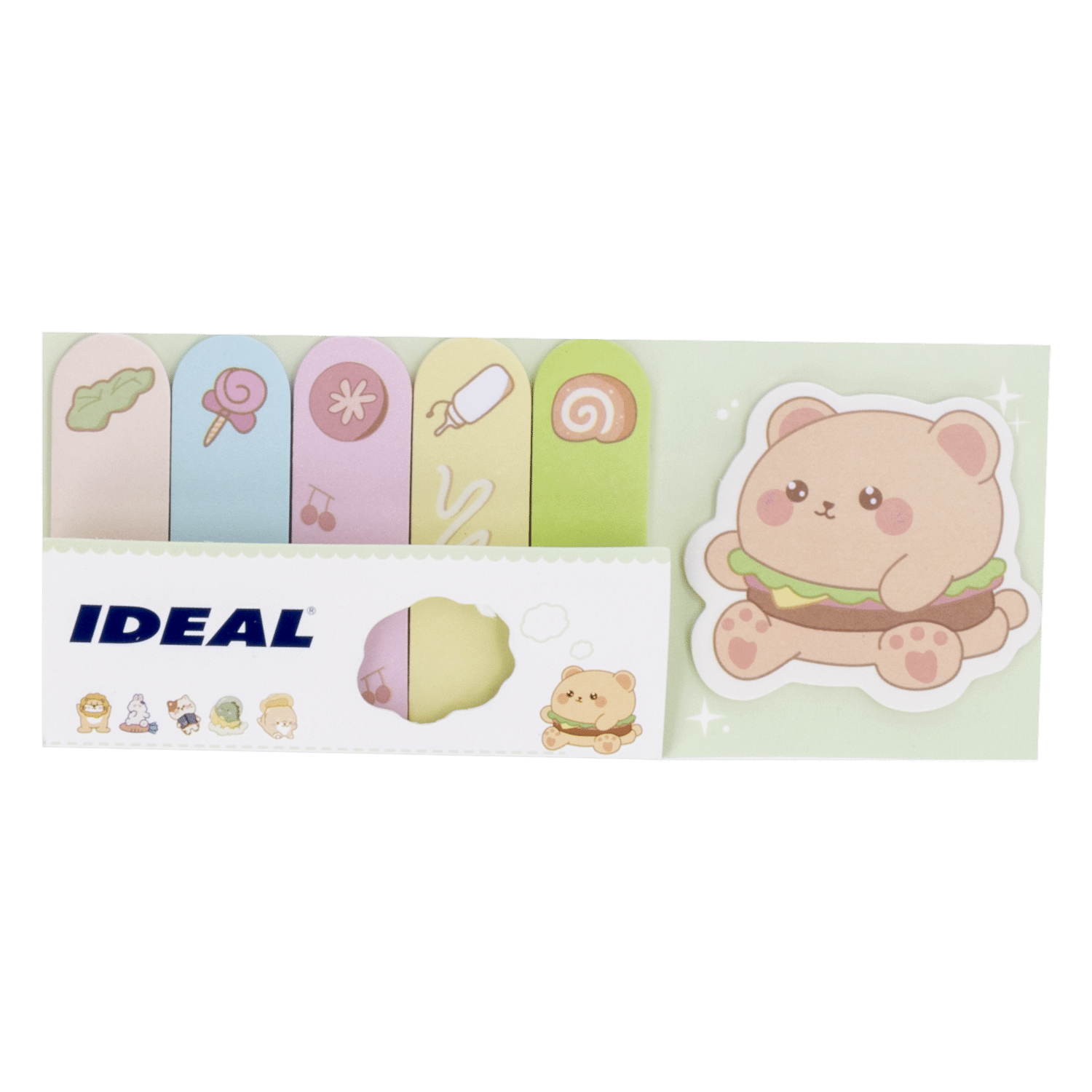 Banderitas Adhesivas Con Notas Animales Surtidos IDEAL 15X50MM - Imagen 2