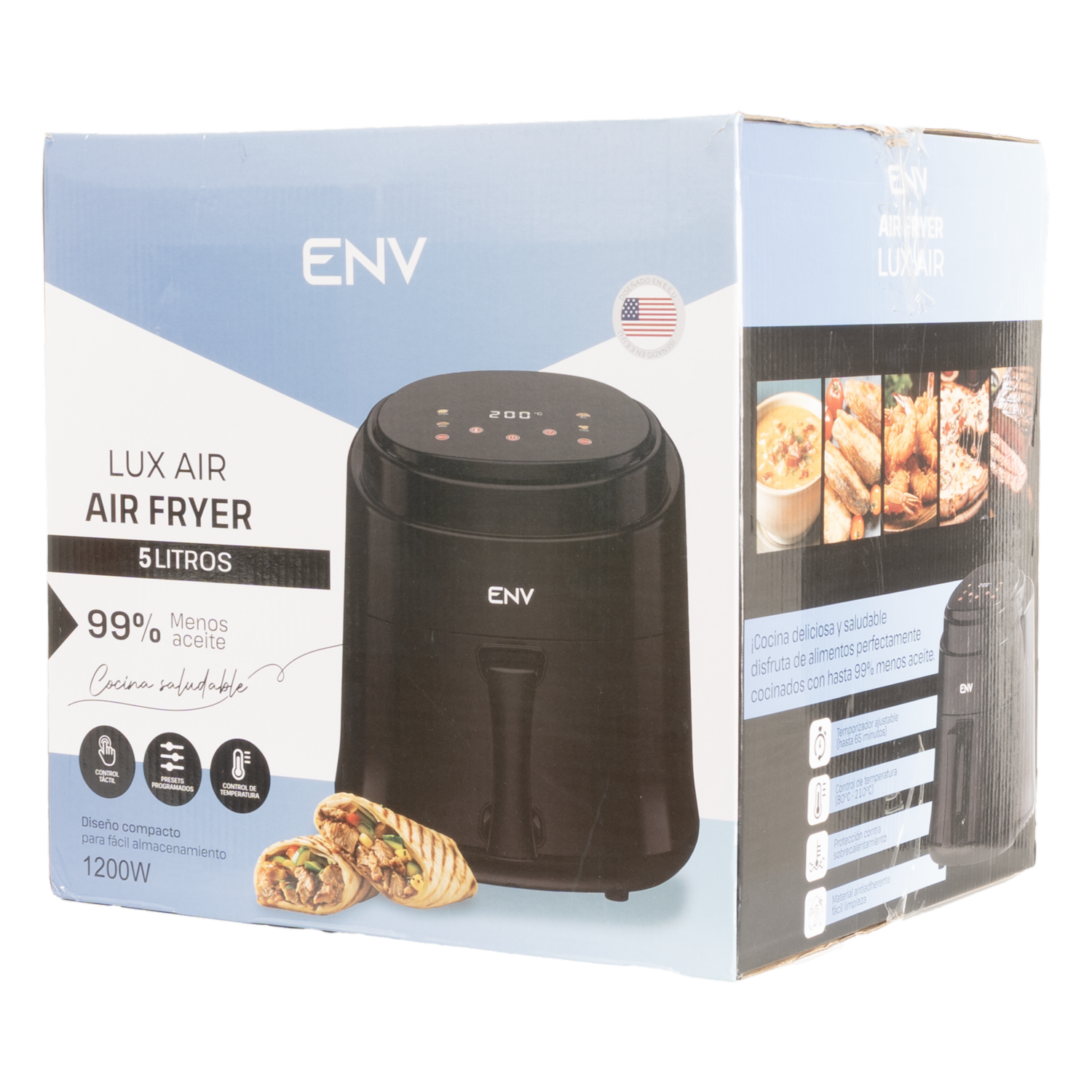 Air Fryer Smartfry 1200 W ENV 5 Litros