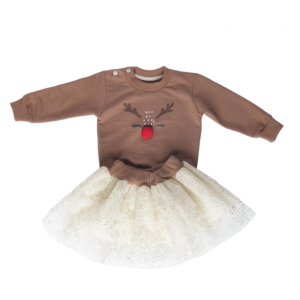 Conjunto Navidad 2 Piezas Diseño De Reno EDWIN´S JR.