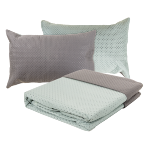 Cubrecama Ultrasonido Sage Con Gris MODERTEX