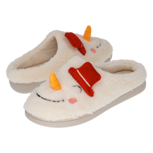 Pantuflas Navidad Muñeco De Nieve Planta Confortable Suela Antideslizante CM ORIGINAL