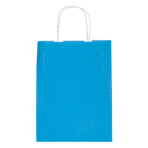 Bolsa Para Regalo Azul ROMIPACK 18 X 09 X 24 Cm