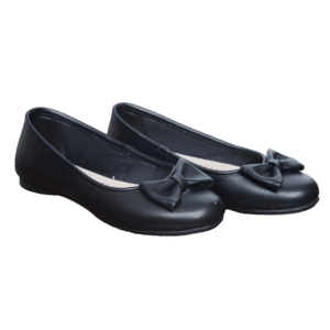 Zapatos Baleta Puntona Adorno Negro TREND & STYLE