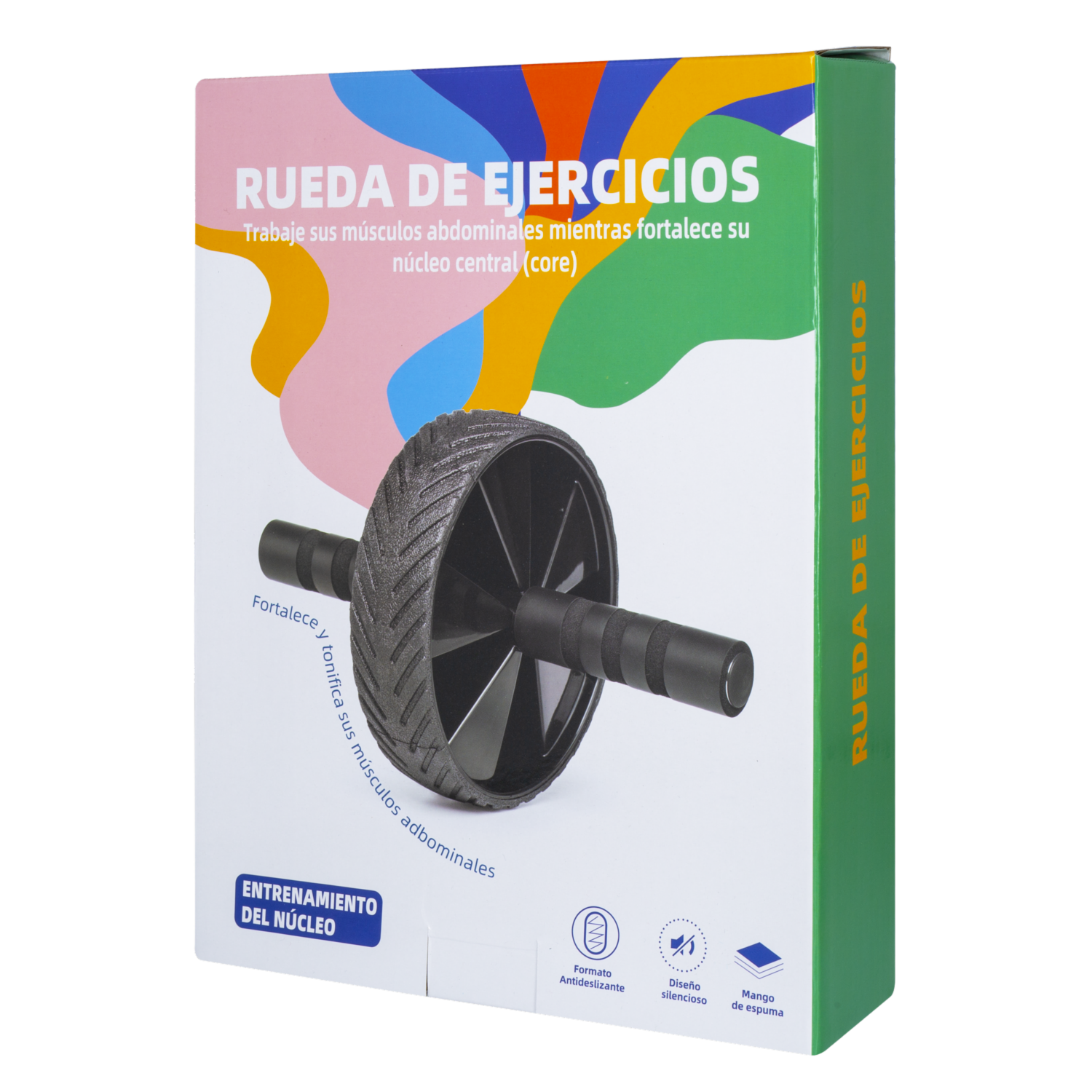 Rueda Para Ejercicio Abdominales IRON MAN Unidad