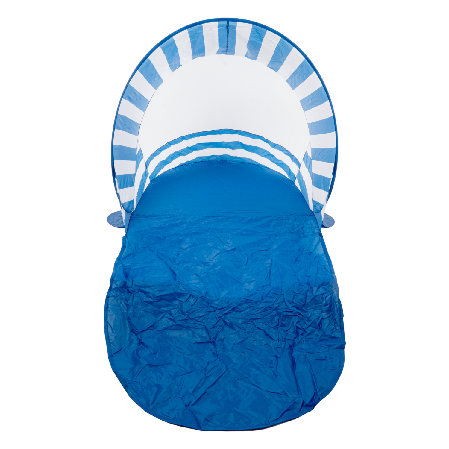 Techo Asoleador Playa Portátil Líneas Azul FREE HOME 145X110X110 Cm