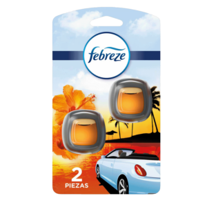 Ambiental Para Auto Hawaiian Aloha FEBREZE 2 Piezas