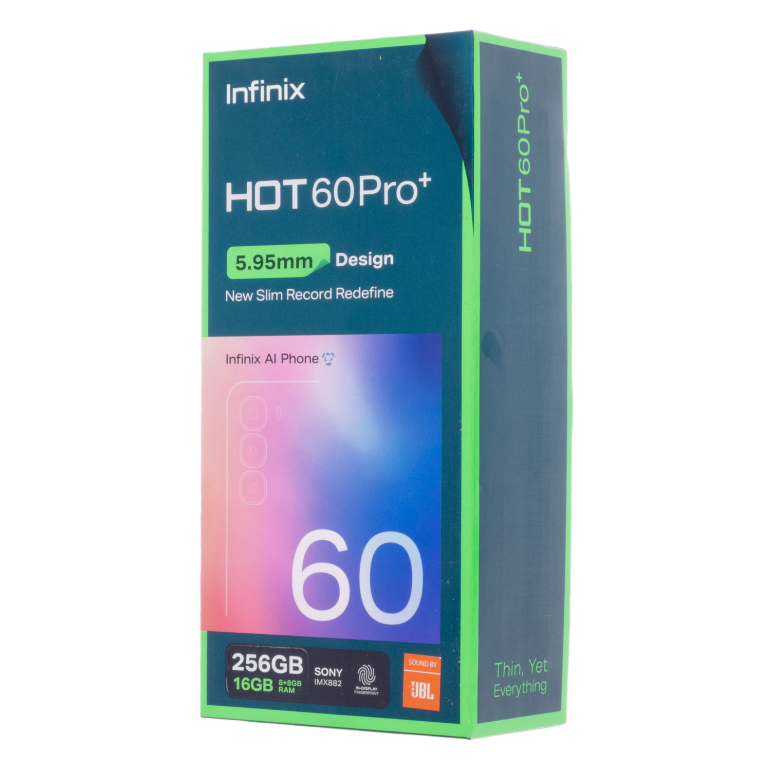 Teléfono Celular Hot 60 Pro Plus Coral Tides INFINIX 8 +256 Gb - Imagen 4