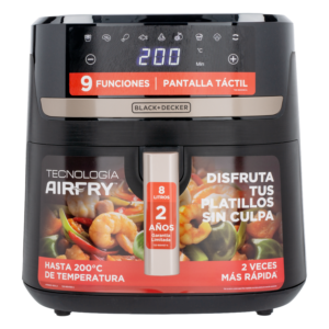 Air Fryer 9 Funciones Purifry BLACK & DECKER 8 Litros