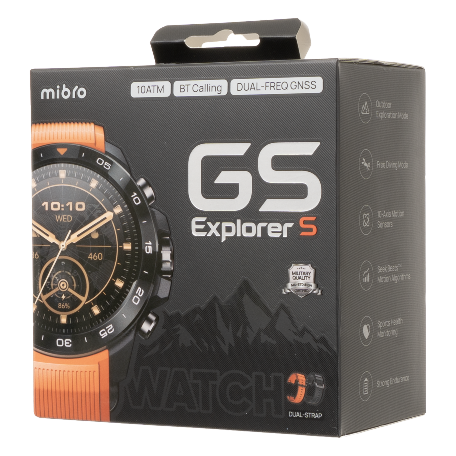 Smart Watch Mibro Gs Explorer S XIAOMI Naranja - Imagen 4