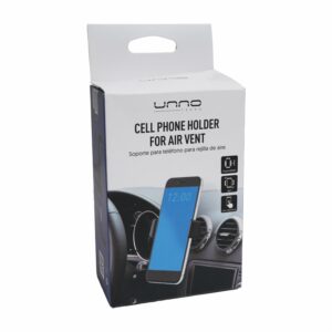 Soporte Para Teléfono De Vehículo Para Rejilla De Ventilación UNNO TEKNO Universal