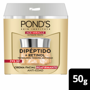 Crema Facial Reafirmante Anti-Edad Dipéptido + Retinol POND'S 50G