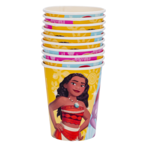 Vaso Desechable Fiesta Princesas DISNEY 10 Uds x 9 Onzas