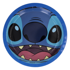 Plato Tendido Desechable Fiesta Stitch 7" DISNEY 10 Uds