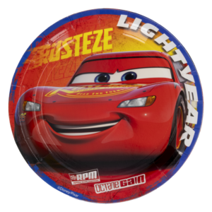 Plato Tendido Desechable Fiesta Cars 7" DISNEY 10 Uds