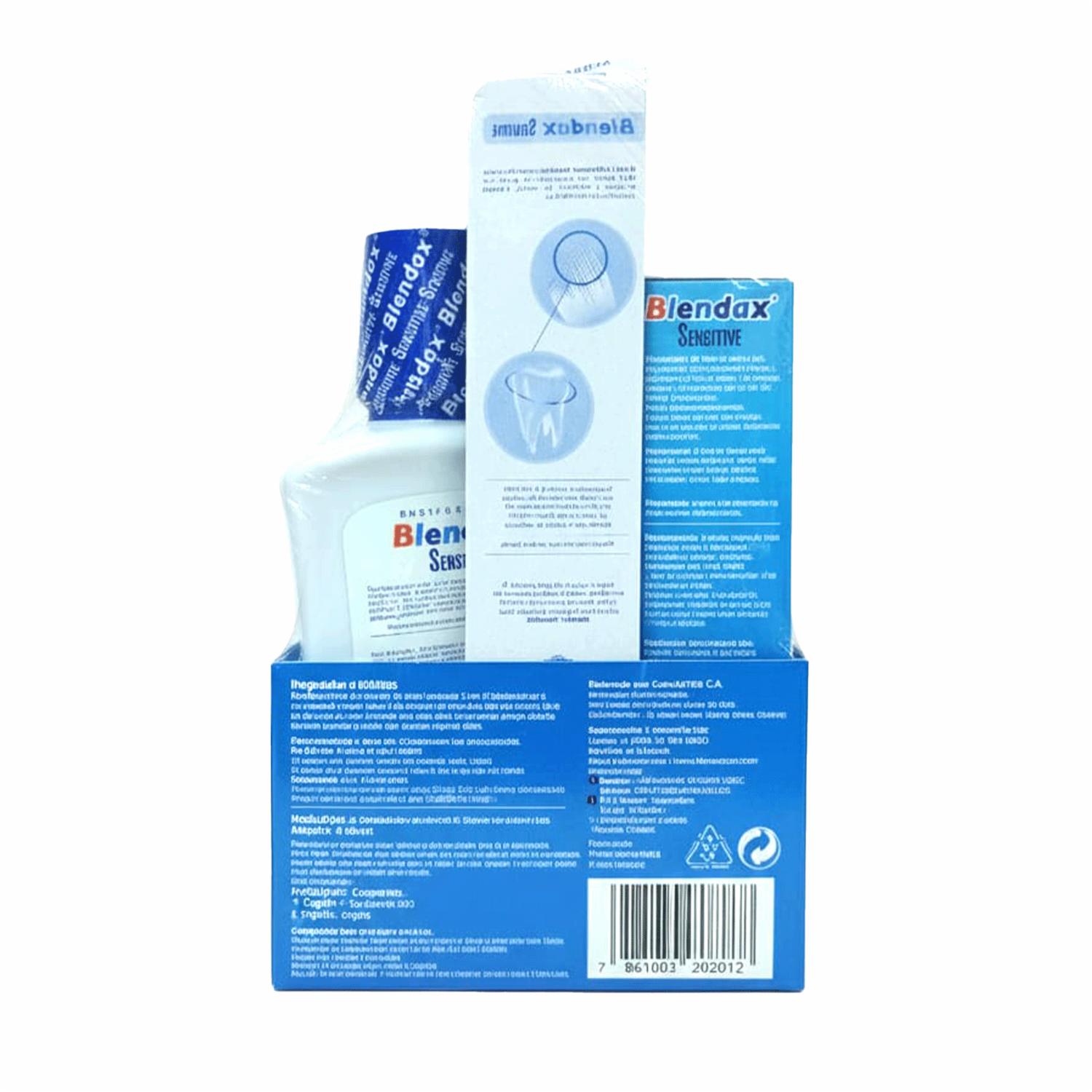 Tratamiento Dental Completo Para La Sensibilidad Pack BLENDAX X 3 Uds - Imagen 2