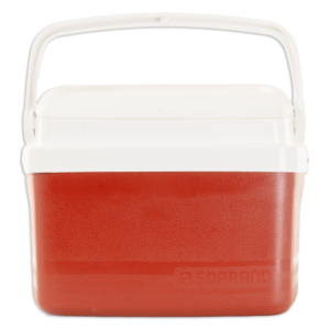 Caja Térmica Hielera Roja SOPRANO 5 Litros