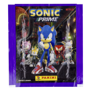 Sobre De Cromos Colección Sonic Prime PANINI X 5 Uds