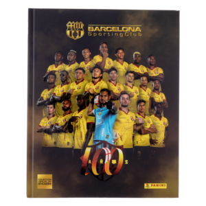 Álbum Tapa Dura Colección Barcelona Sporting Club 100 Años PANINI 56 Páginas