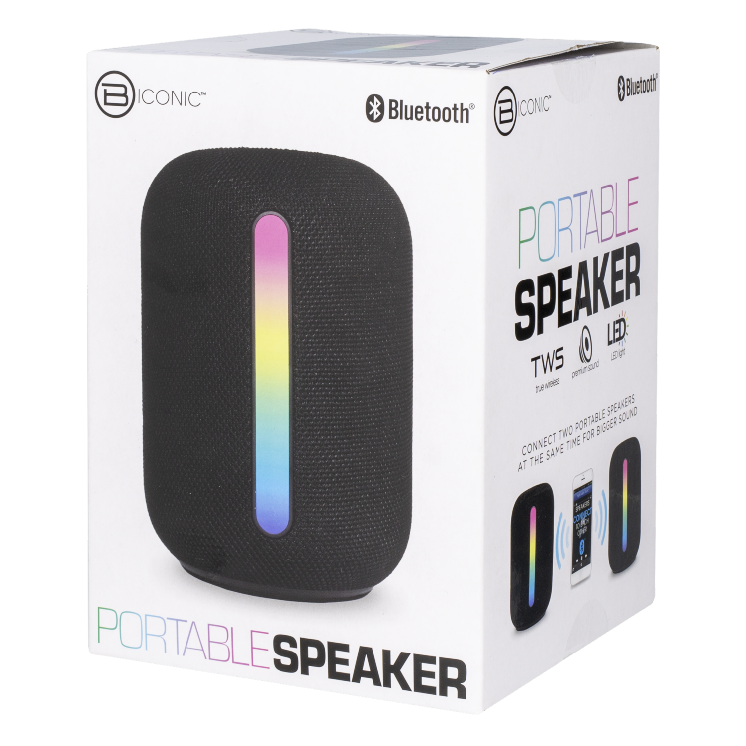 Parlante TWS BC-AU-BS-250-BK BICONIC Negro - Imagen 5