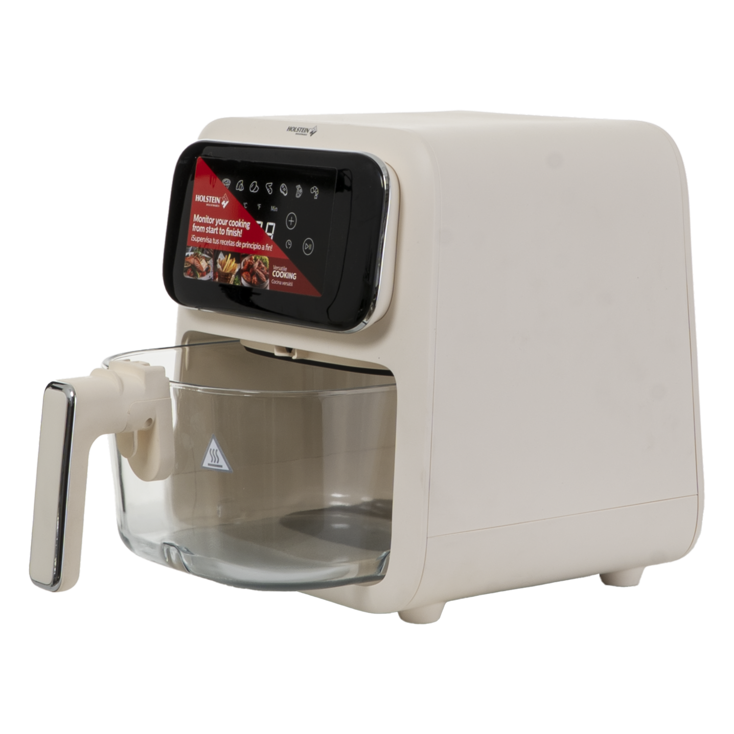 Air Fryer Digital Canasta De Vidrio HOLSTEIN 4 Litros