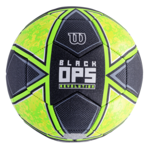Balón De Futbol Negro Verde Bck Ops WILSON N5