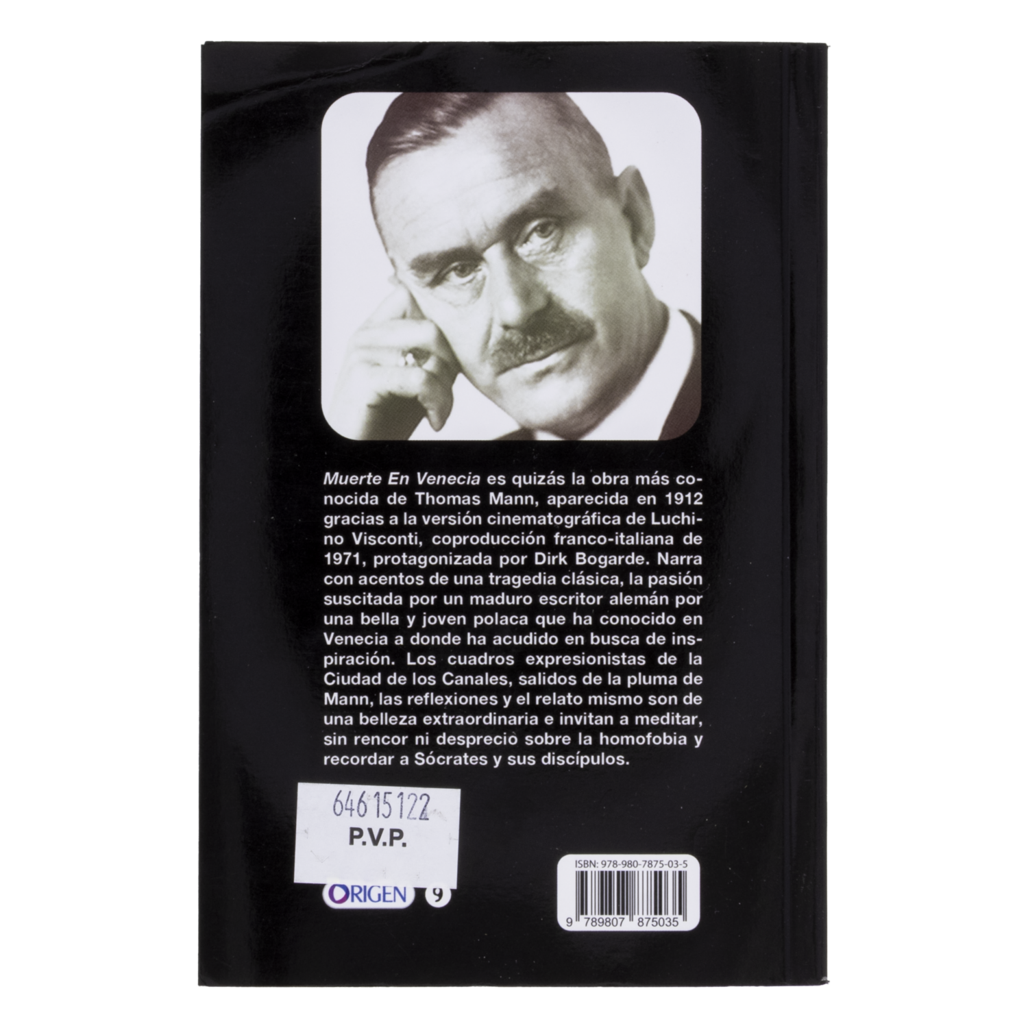 Libro Muerte En Venecia UNILIBRO 126 Páginas - Imagen 2