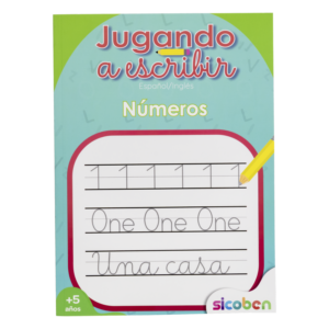 Libro Jugando A Escribir Números SICOBEN 48 Páginas