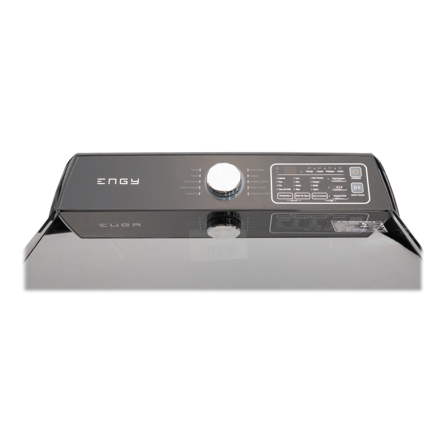 Lavadora De Ropa Gris «UZ SIZE» ENGY 19 Kg