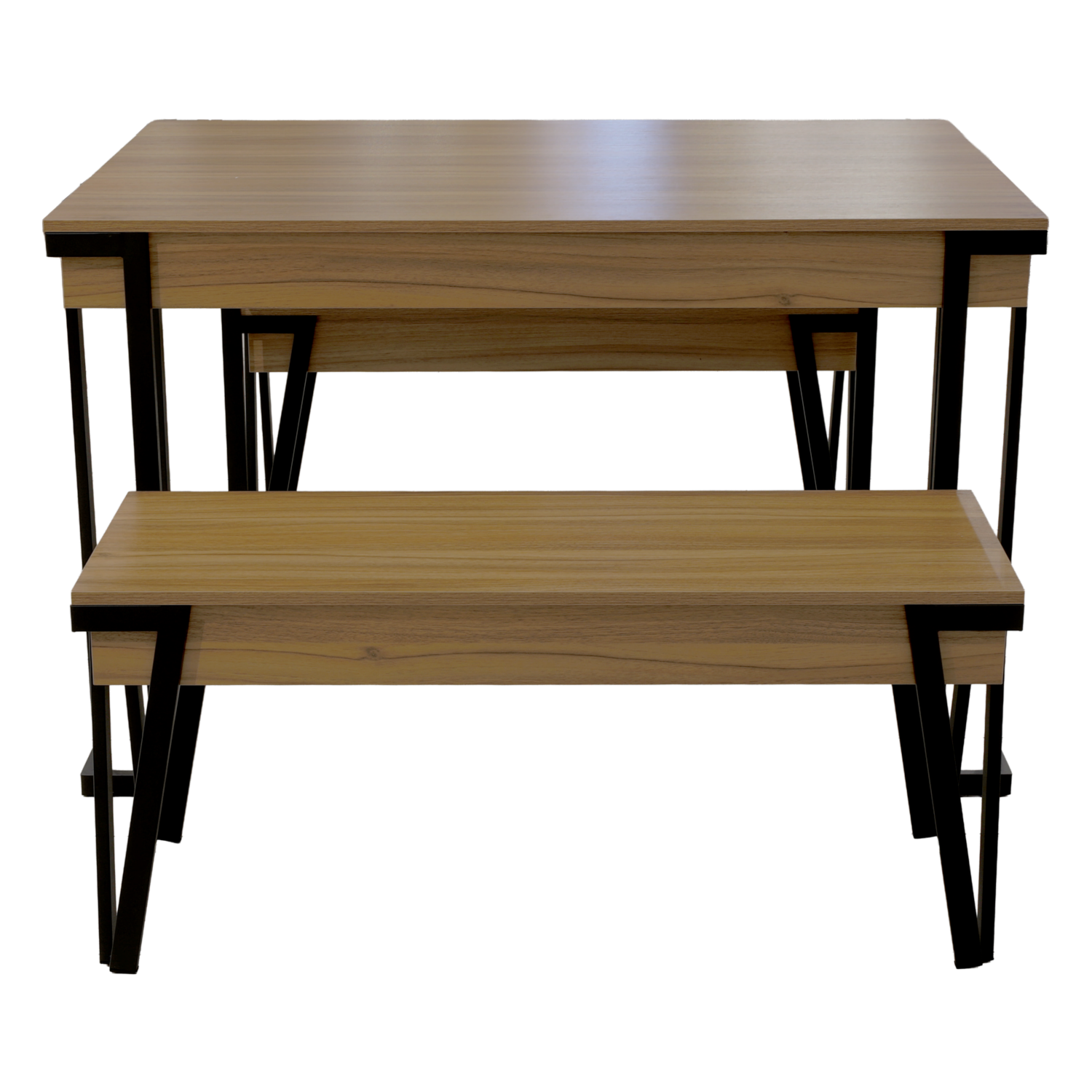 Mesa De Comedor Giorgia 4 Puestos XIAMEN GLORY LILY FURNITURE Metal Y Aglomerado MDP