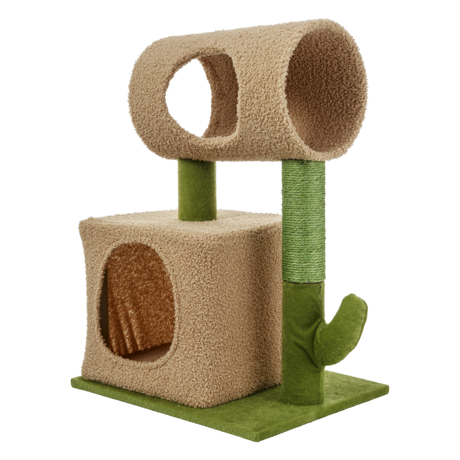 Rascador De Gatos Diseño Cactus PET STAR 2 Pisos