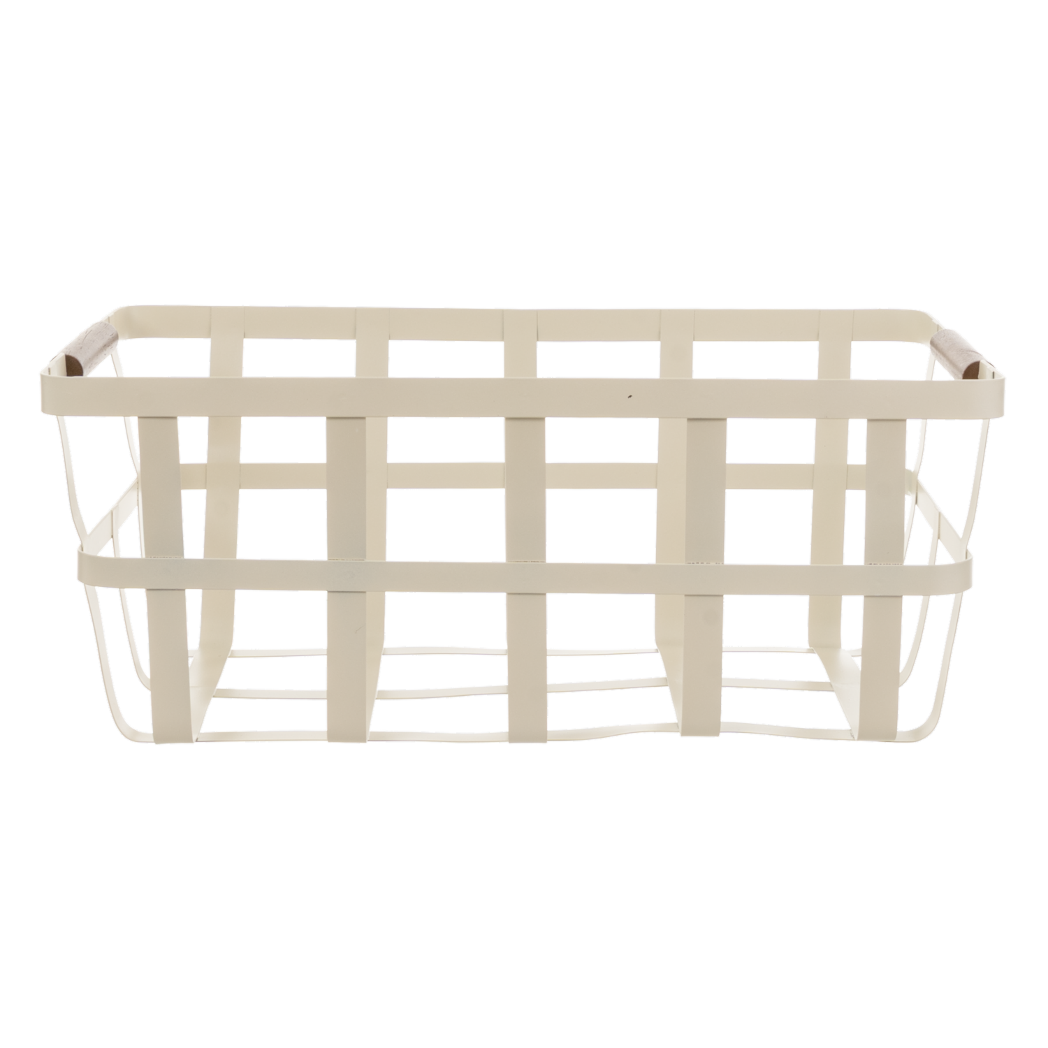 Cesta Grande Con Asas De Madera FREE HOME 1 Pieza