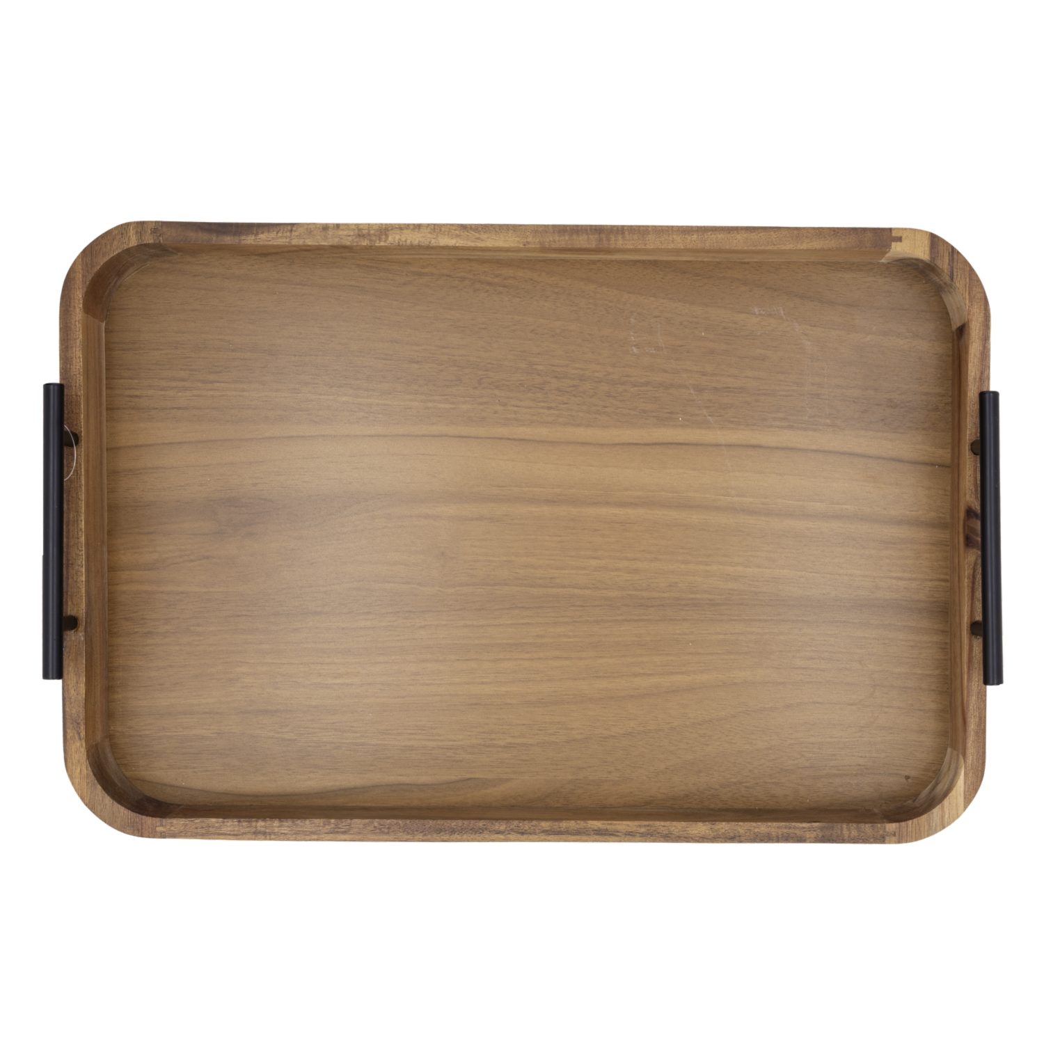 Charol Rectangular Acacia Z&L 1 Pieza