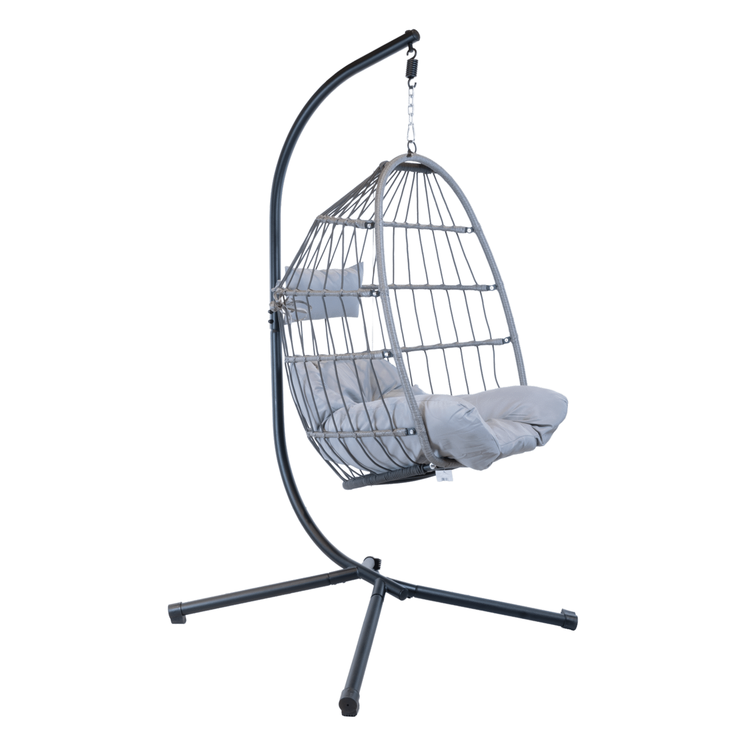 Silla Tipo Columpio Gris SKYLARK