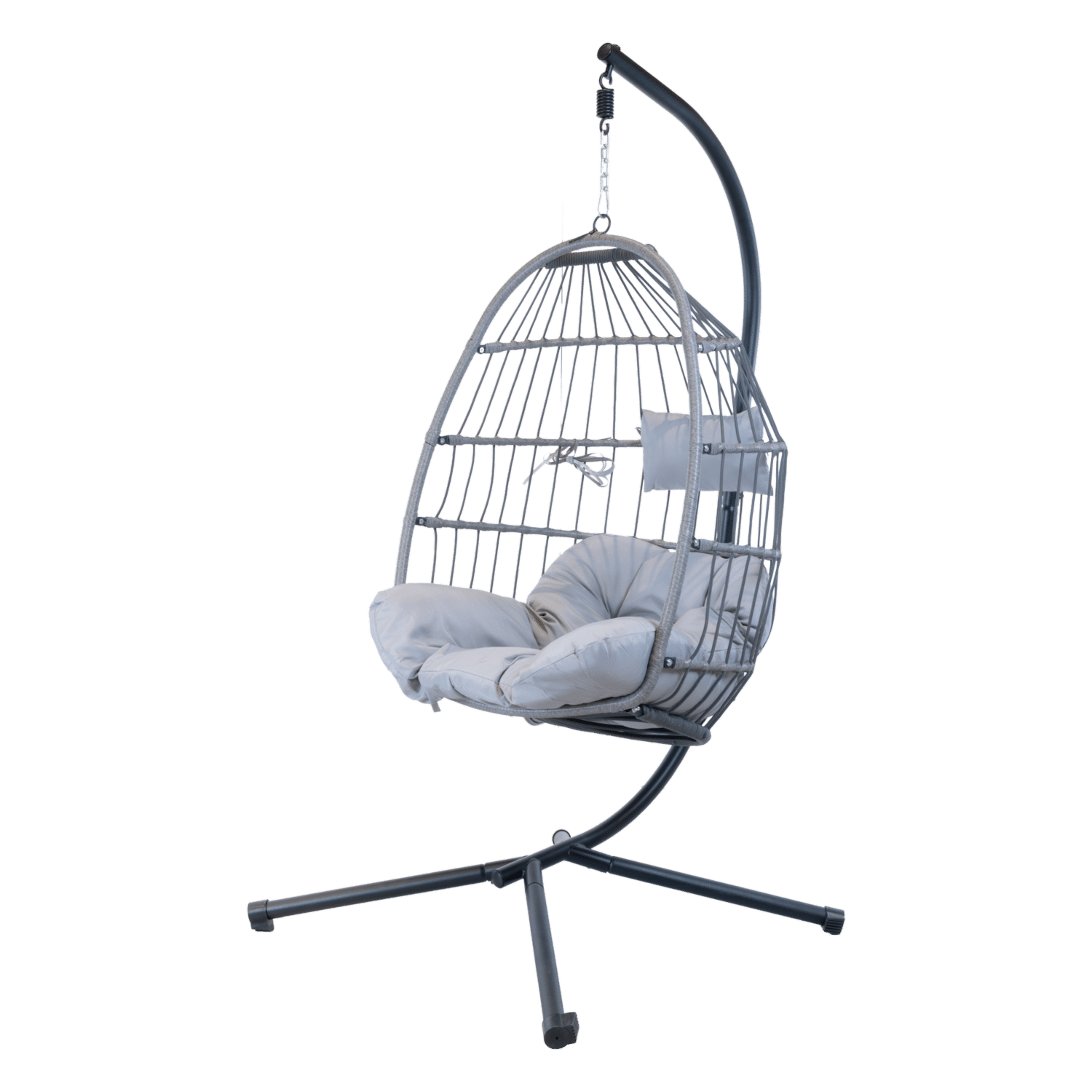 Silla Tipo Columpio Gris SKYLARK