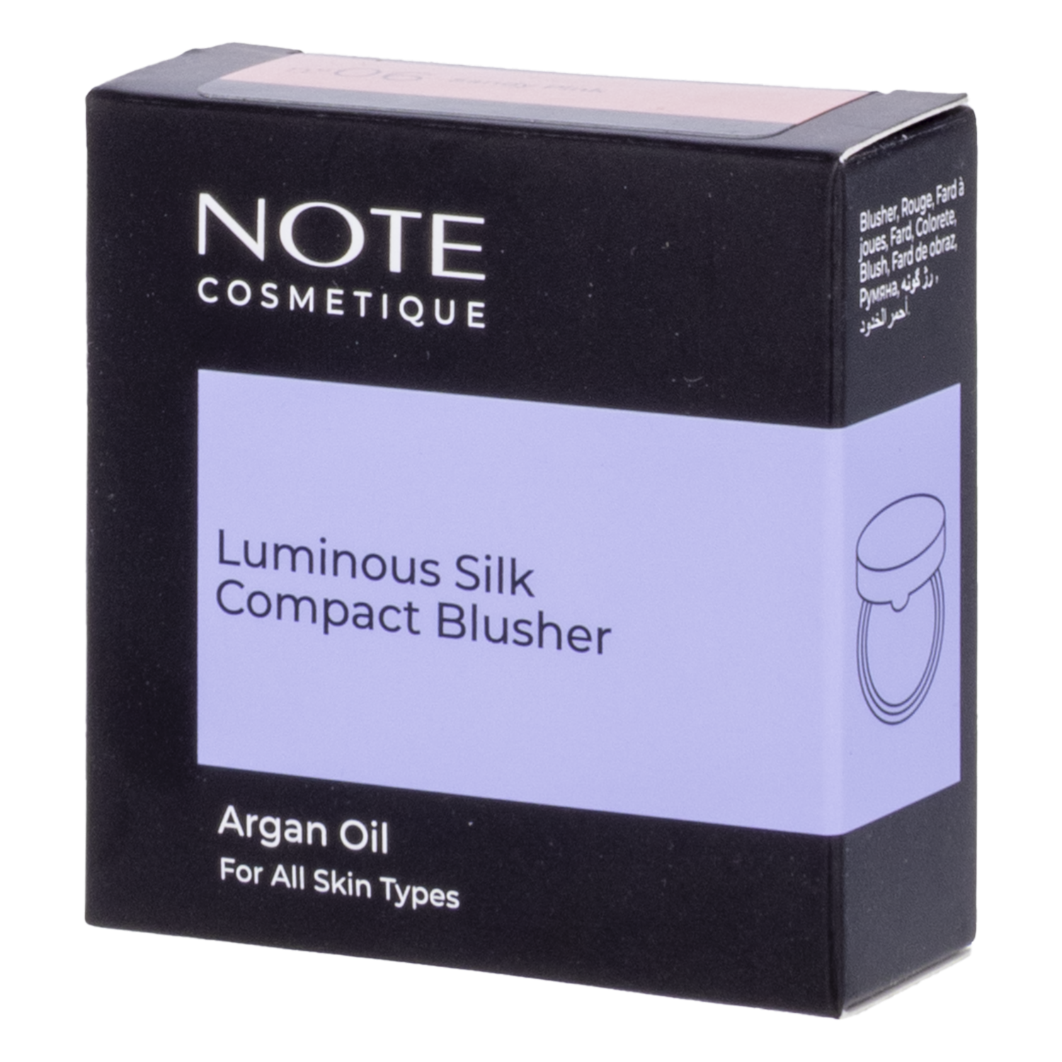 Rubor Compacto Luminous Silk Tono 06 NOTE 5,5 G