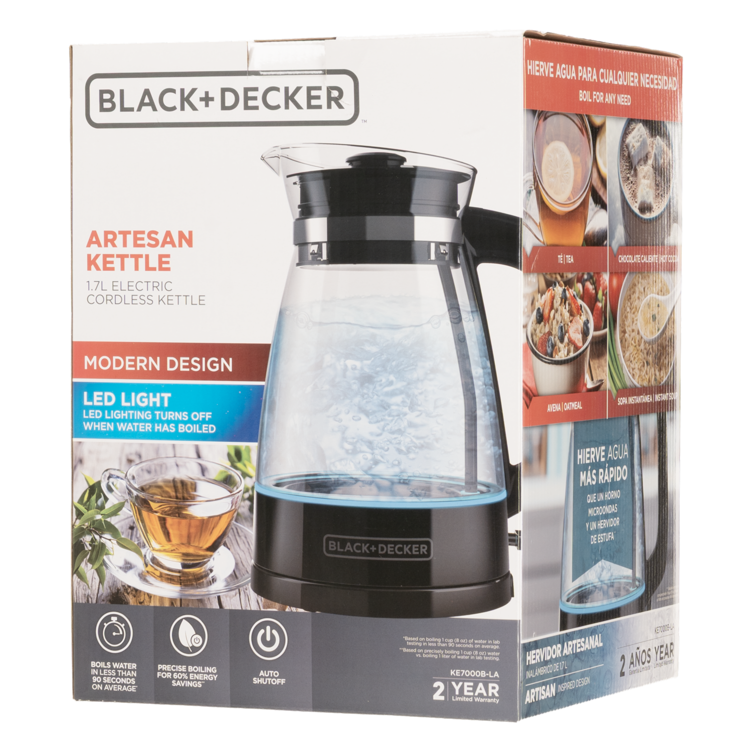 Tetera Electrica BLACK & DECKER 1.7 Litros