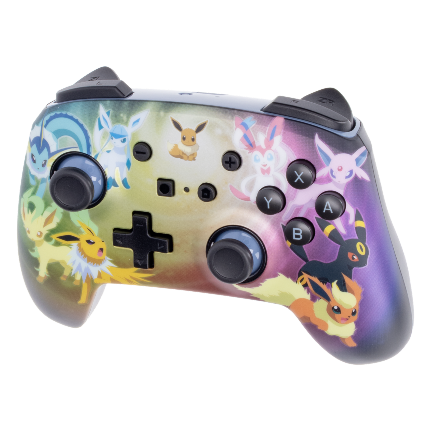 Control Para Nintendo Switch Eevee Evolutions Diseño Metalizado POWER A Enhanced Wireless