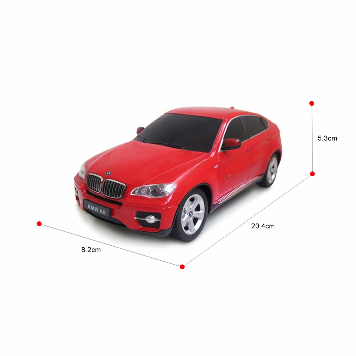 Vehículo R/C 1:24 BMW X6 RASTAR Usa Pilas AA x 5