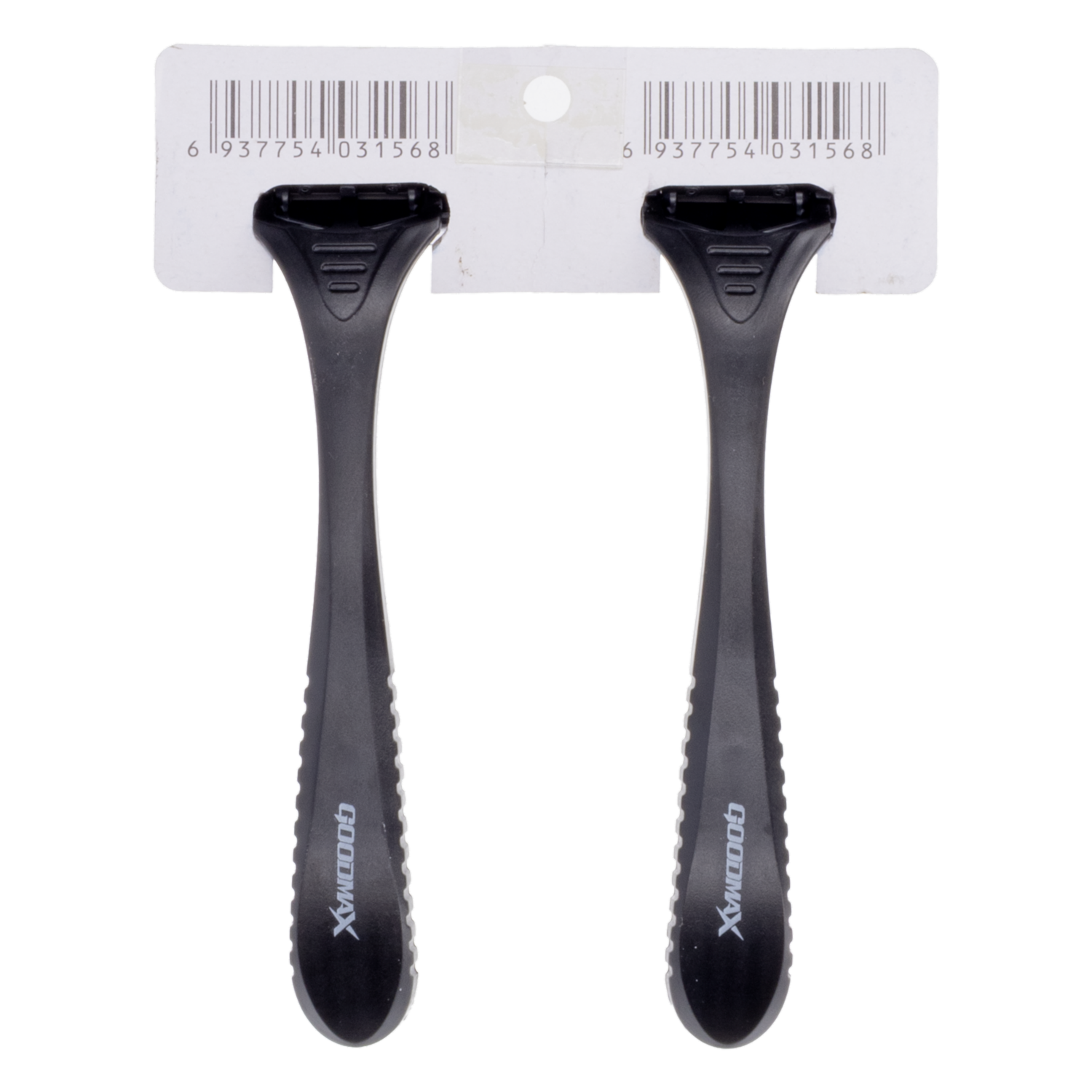 Afeitadora Desechable Para Hombre Negra 2 Cuchillas GOODMAX X 2 Uds