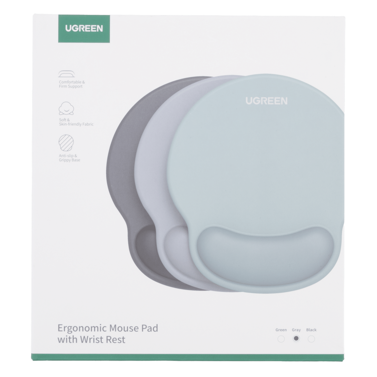 Mouse Pad Ergonómico Con Gel UGREEN