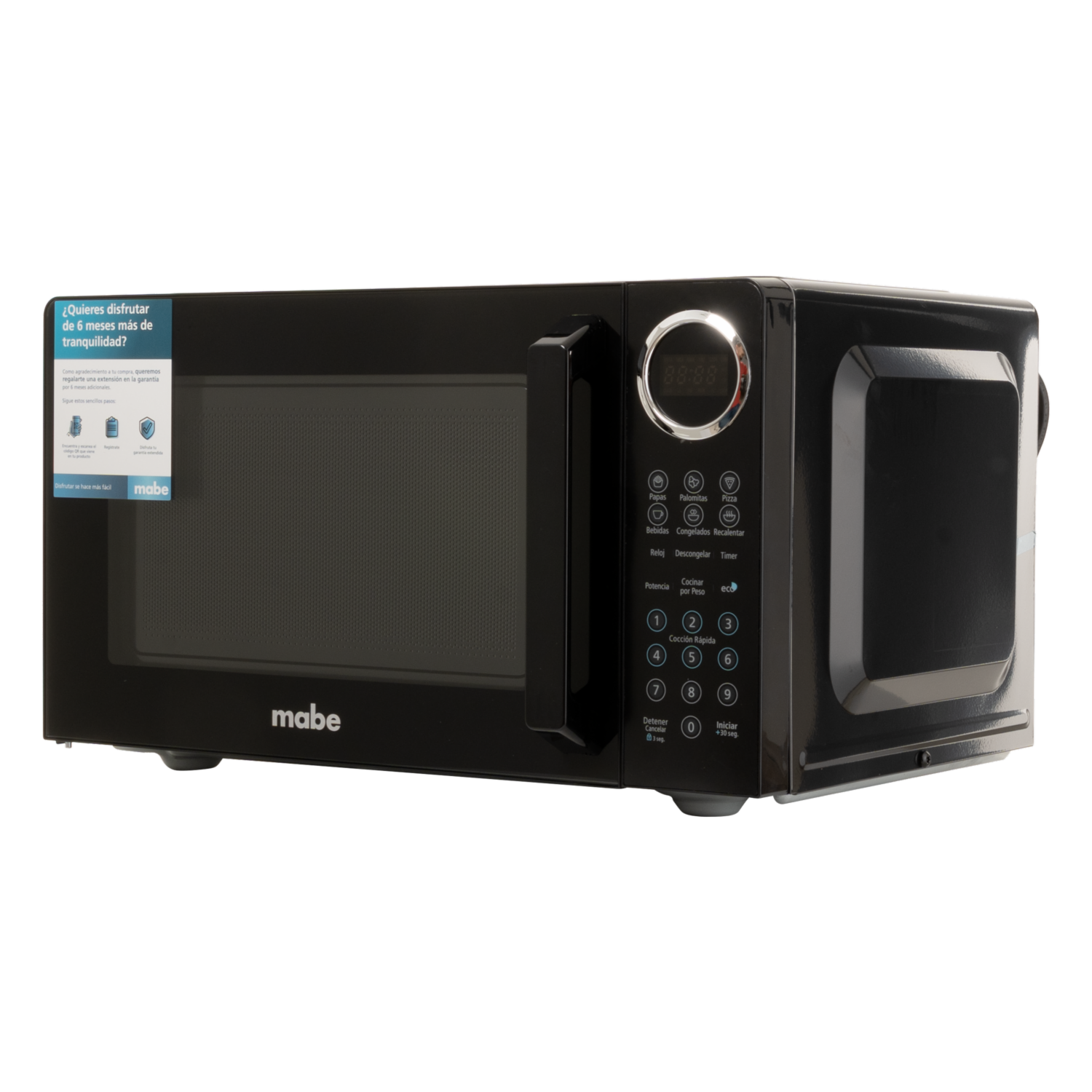 Microondas Negro MABE 25 Litros