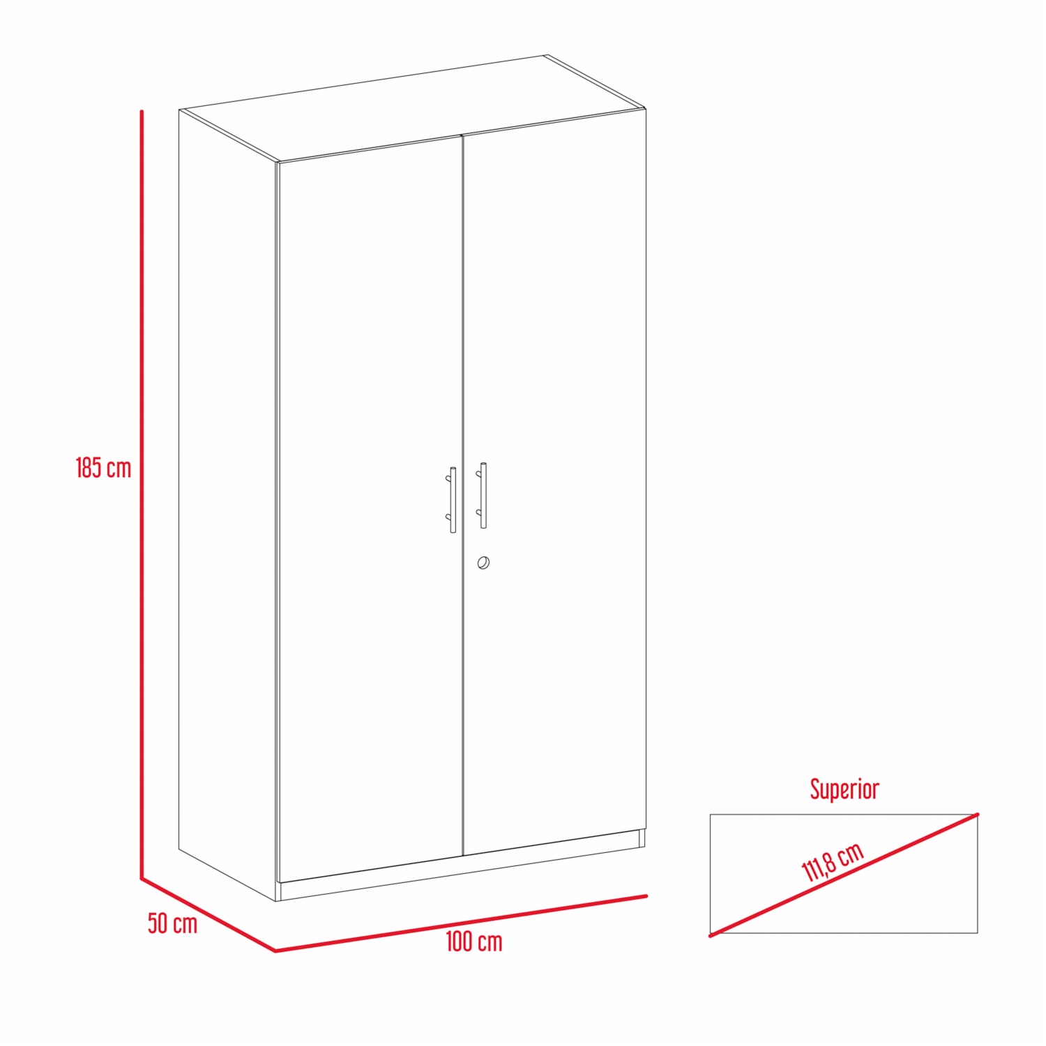 Armario Tradición Rovere RTA Mdf