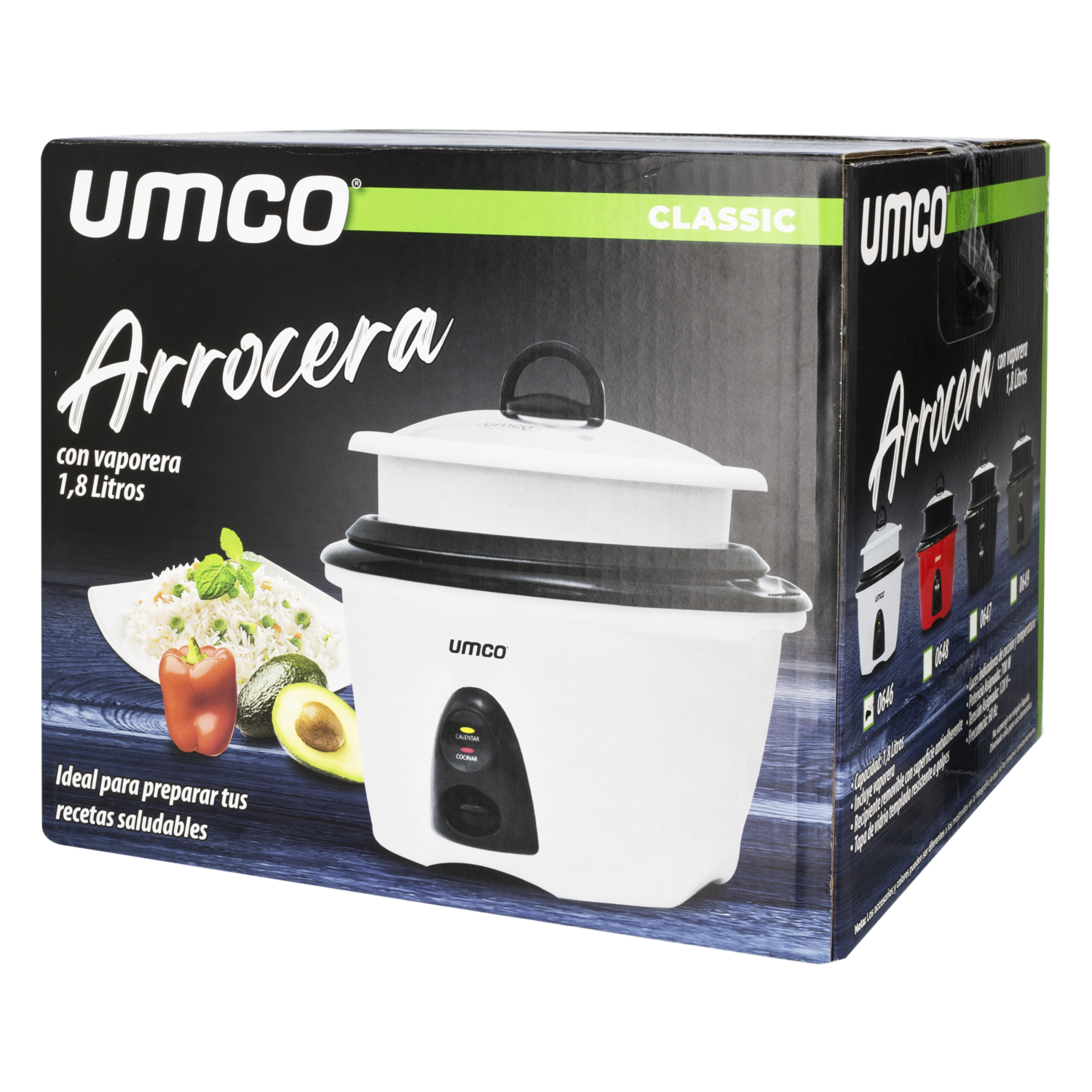 Olla Arrocera Con Vaporera  0646 UMCO 1.8 Litros