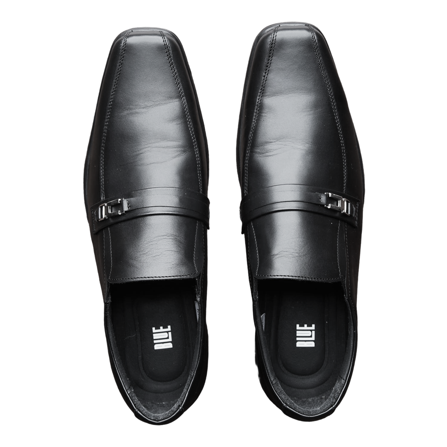 Zapatos Formal Con Hebilla BLUE