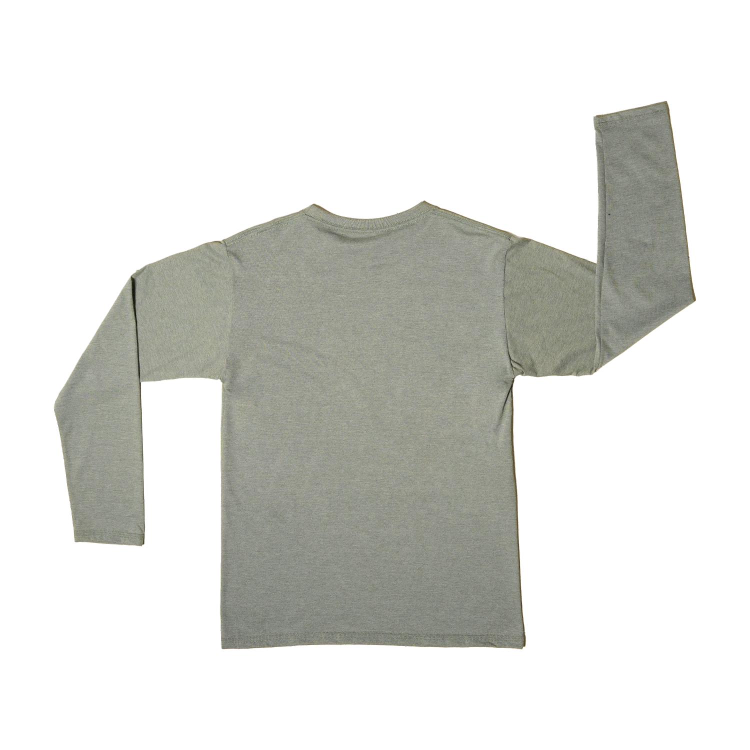 Pijama Camiseta Manga Larga Cuello Redondo Verde MGX BASIC Talla Mediano