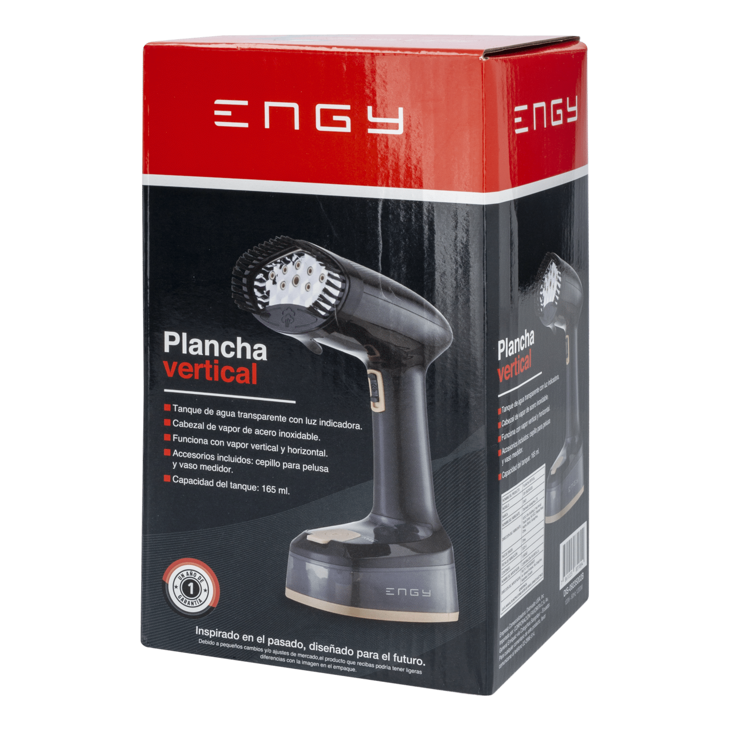 Plancha De Ropa Vertical ENGY 165 Ml