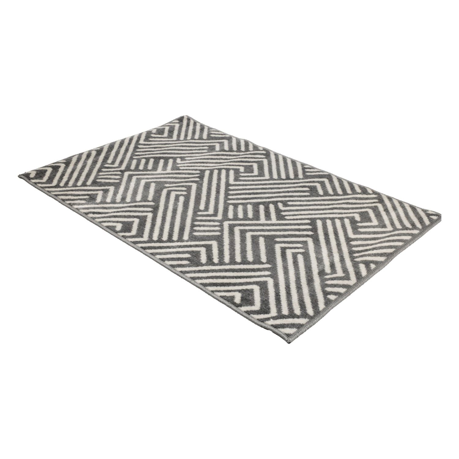 Alfombra De Área Para Entrada Grafito FREE HOME 150X100 Cm