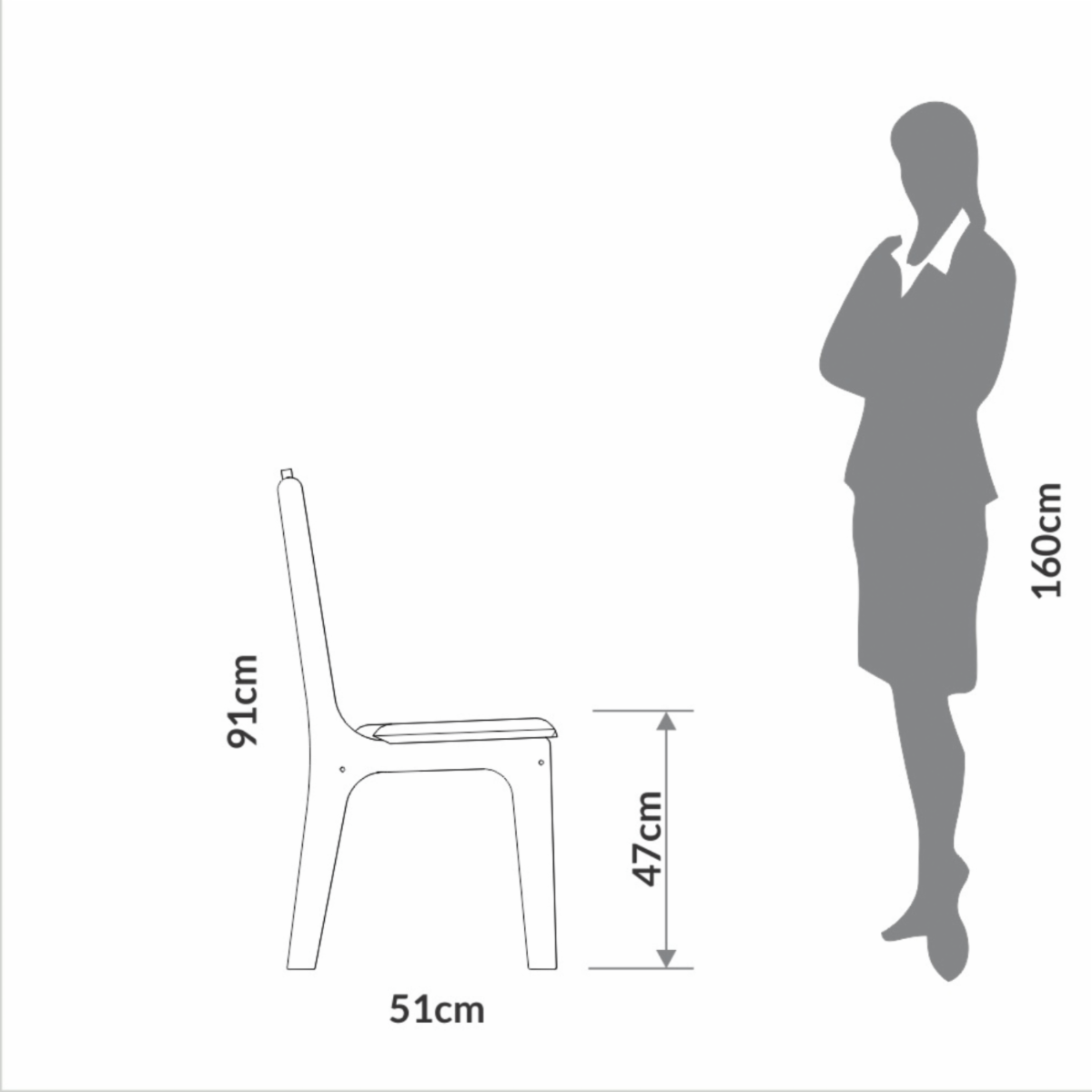 Silla De Comedor Clásica Beige DALLA COSTA MDF