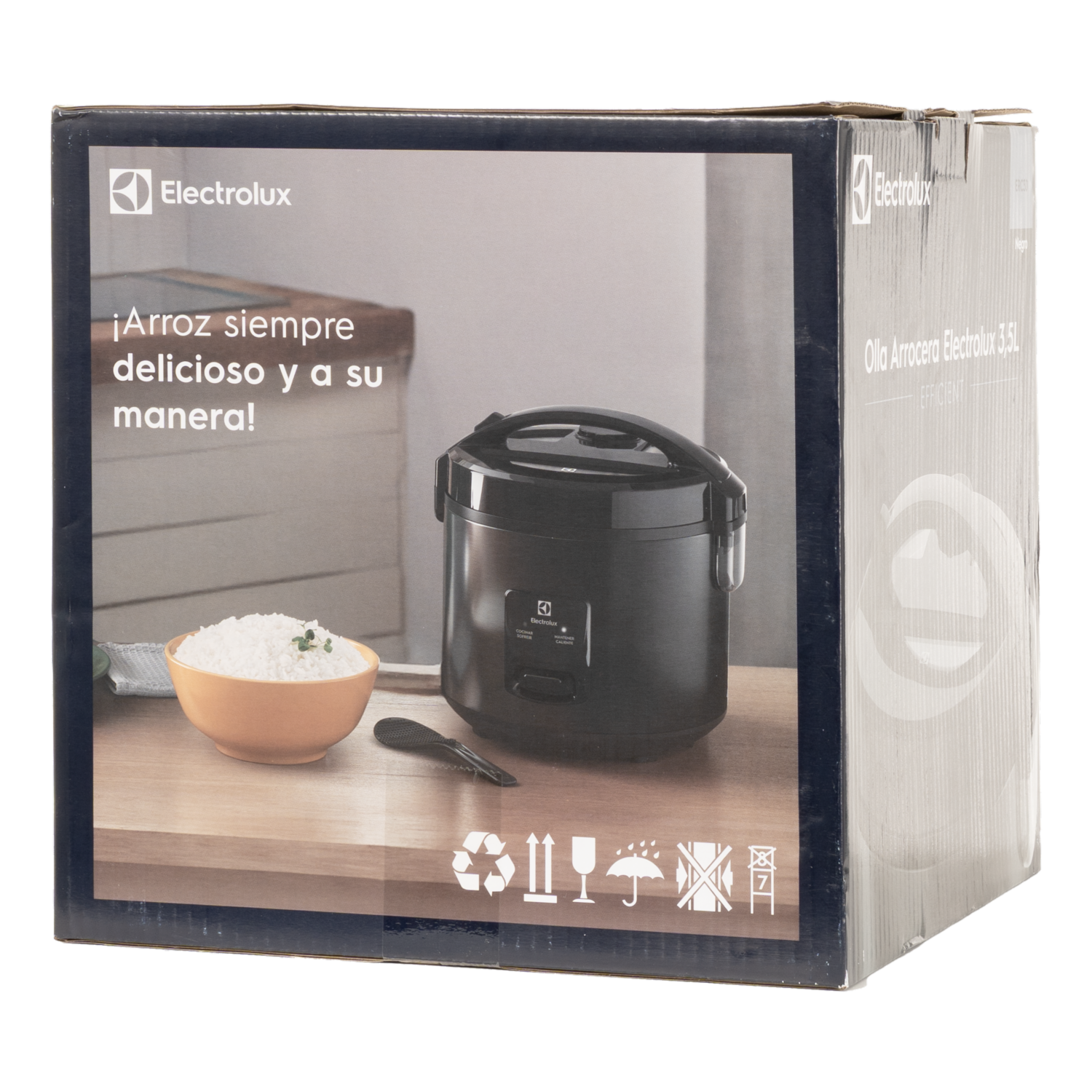 Olla Arrocera Eficient Con Visor Glass ELECTROLUX 3.5 Litros