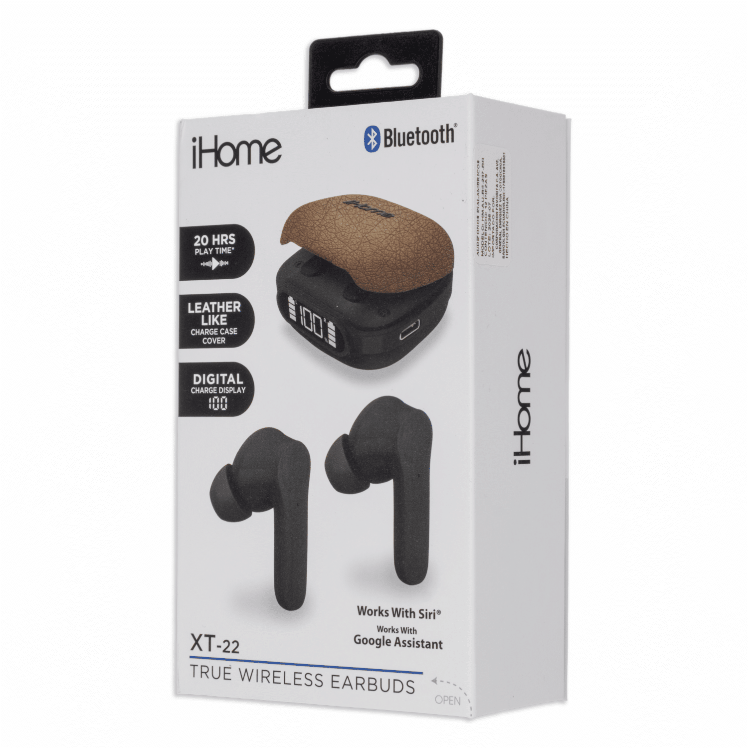 Audífonos Earbuds XT-49 Negro IHOME
